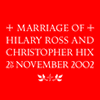 Marriage of Hilary & Chris